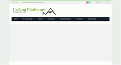 Desktop Screenshot of cycling-challenge.com