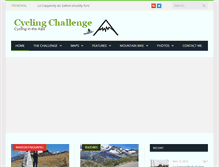 Tablet Screenshot of cycling-challenge.com